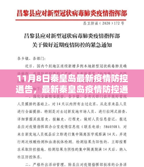 秦皇岛疫情防控最新通告，共同守护城市安全，我们在行动！