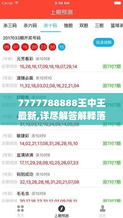 7777788888王中王最新,详尽解答解释落实_vShop69.278