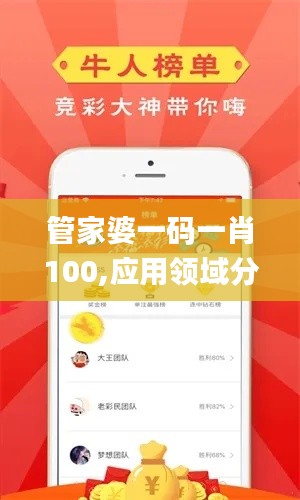 管家婆一码一肖100,应用领域分析_ZMX4.35.90极致版