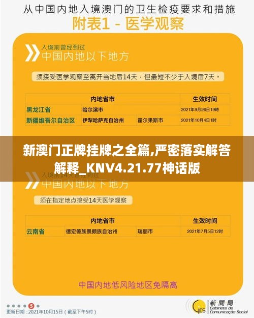 新澳门正牌挂牌之全篇,严密落实解答解释_KNV4.21.77神话版