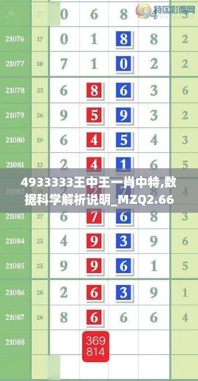 4933333王中王一肖中特,数据科学解析说明_MZQ2.66