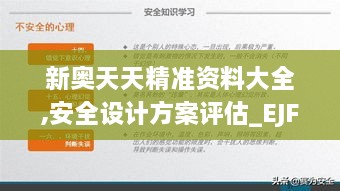 新奥天天精准资料大全,安全设计方案评估_EJF2.43