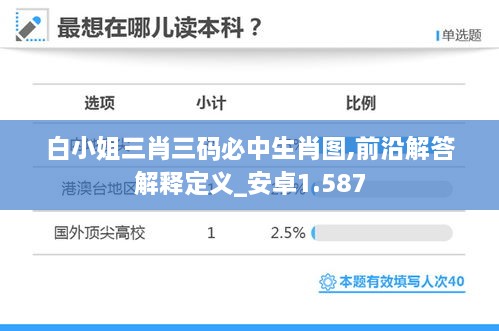白小姐三肖三码必中生肖图,前沿解答解释定义_安卓1.587