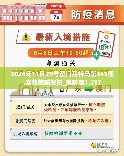 2024年11月29号澳门开特马第341期,实效策略解析_理财版1.217