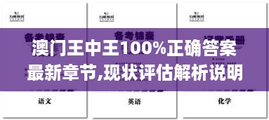 澳门王中王100%正确答案最新章节,现状评估解析说明_苹果版3.528