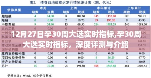 孕30周大选实时指标深度解析与介绍，12月27日实时更新