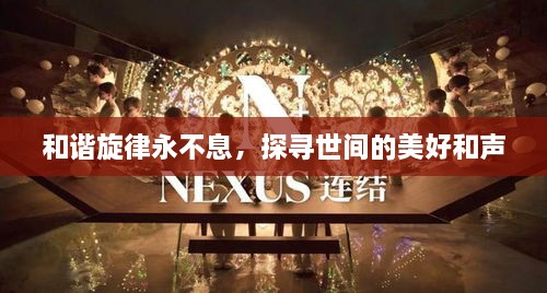 和谐旋律永不息，探寻世间的美好和声