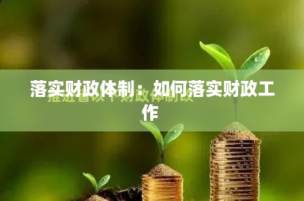 落实财政体制：如何落实财政工作 