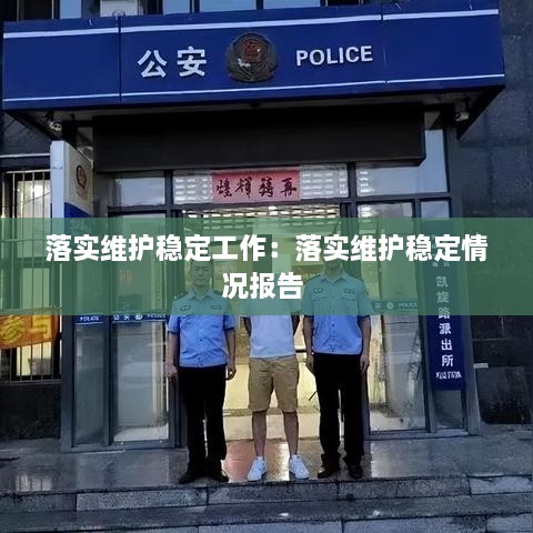 落实维护稳定工作：落实维护稳定情况报告 