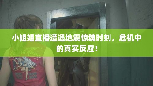 小姐姐直播遭遇地震惊魂时刻，危机中的真实反应！
