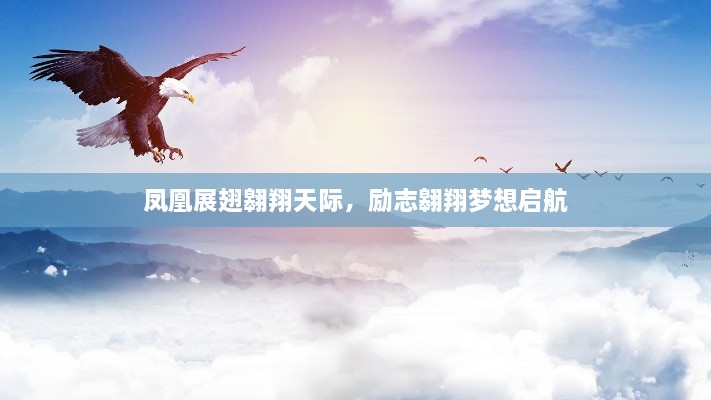 凤凰展翅翱翔天际，励志翱翔梦想启航