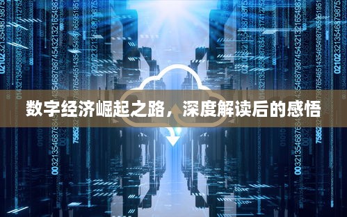 数字经济崛起之路，深度解读后的感悟
