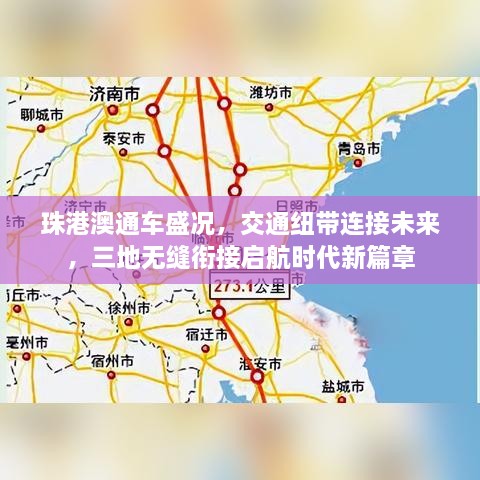 珠港澳通车盛况，交通纽带连接未来，三地无缝衔接启航时代新篇章