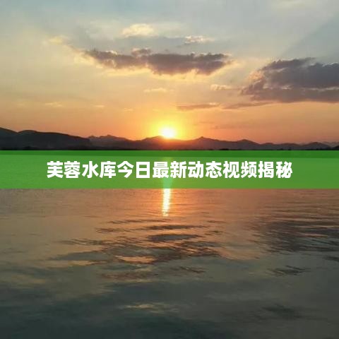 芙蓉水库今日最新动态视频揭秘